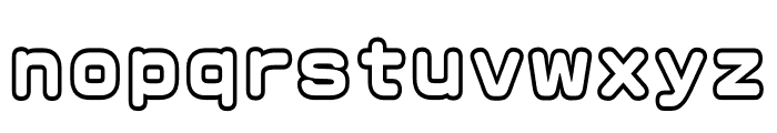 VDL LogoMaru Pop FutoLine Font LOWERCASE