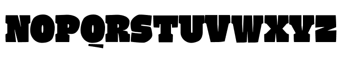 Valnera Monster VF Regular Font UPPERCASE