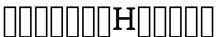 Valnera VF Regular Font UPPERCASE