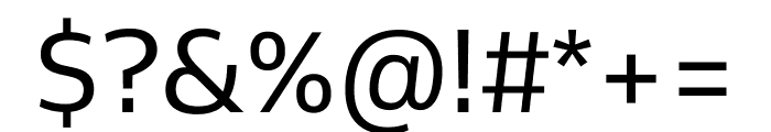 Venn SemiCd Regular Font OTHER CHARS