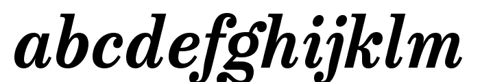 Victorian Orchid SemiBold Italic Font LOWERCASE