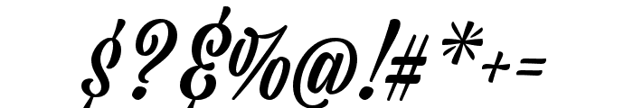 Viktor Script Regular Font OTHER CHARS