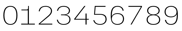 Vinila Condensed Thin Font OTHER CHARS