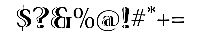 Viva Std Bold Condensed Font OTHER CHARS