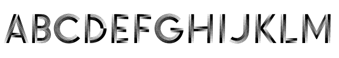 Voguing Regular Font UPPERCASE