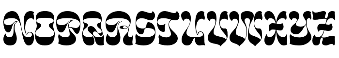 Wanchy Massive Font UPPERCASE