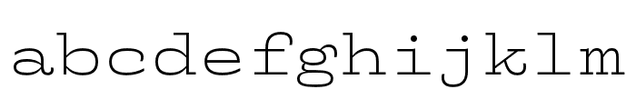 Whale Regular Font LOWERCASE