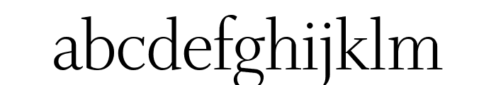 Whitman Display Compressed Light Font LOWERCASE