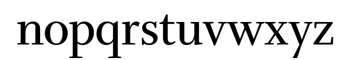 Whitman Display Semi Bold Font LOWERCASE