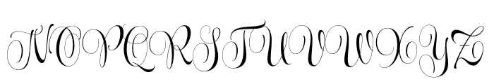 Wishes Display Regular Font UPPERCASE