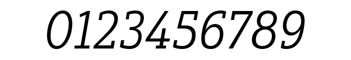 Yorkten Slab Norm Book Ital Font OTHER CHARS