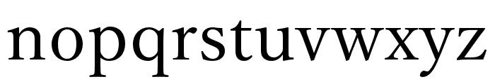 Yu Mincho Pr6N R Font LOWERCASE
