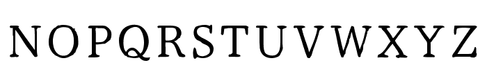 Yuji Syuku Regular Font UPPERCASE