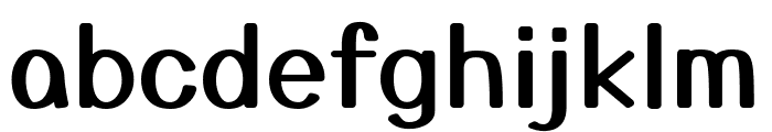 Yusei Magic Regular Font LOWERCASE