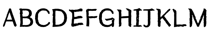 ZW JeongsogeonhaeOTF Regular Font UPPERCASE