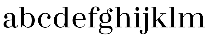 Zahrah Medium Font LOWERCASE