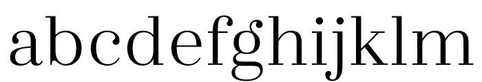 Zahrah Regular Font LOWERCASE