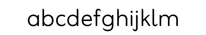 Zain Light Font LOWERCASE