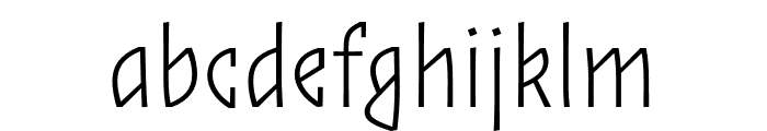 ZalamanderCaps Extralight Font LOWERCASE