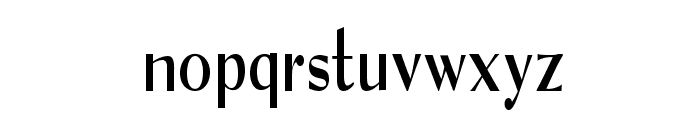 Adiro-CondensedRegular Font LOWERCASE