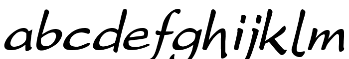 AdriatticaItalic Font LOWERCASE