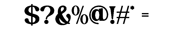 ADIVERA-Regular Font OTHER CHARS