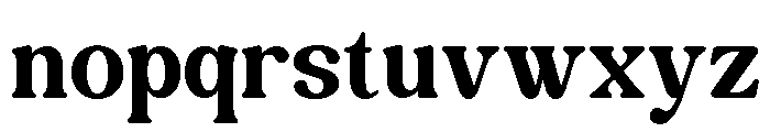 ADIVERA-Regular Font LOWERCASE