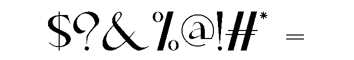 Adalline Briel Font OTHER CHARS