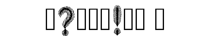 Adams Regular Font OTHER CHARS