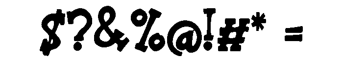 Addica Font OTHER CHARS