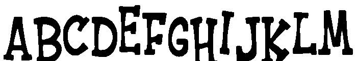 Addica Font UPPERCASE