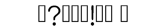 Addis Regular Font OTHER CHARS