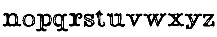 Adecyn Font LOWERCASE