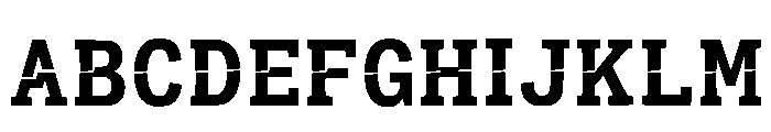 Adelheid Regular Font UPPERCASE
