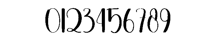 Adelia Handmade Font OTHER CHARS