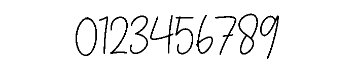 Adeline Signature Regular Font OTHER CHARS