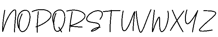Adeline Signature Regular Font UPPERCASE