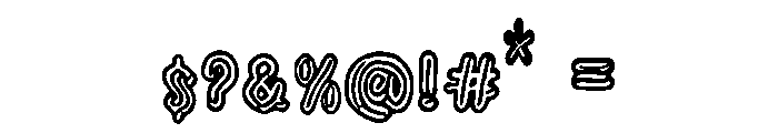 Adell Font OTHER CHARS