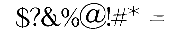 Adette Font OTHER CHARS