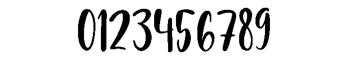 Adielah Regular Font OTHER CHARS