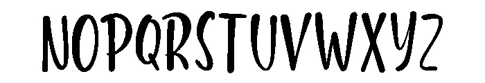 Adielah Regular Font LOWERCASE