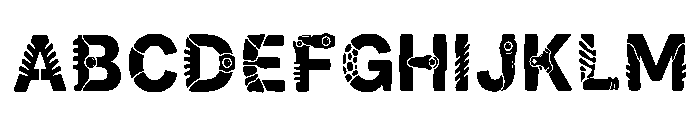 Adler Regular Font UPPERCASE