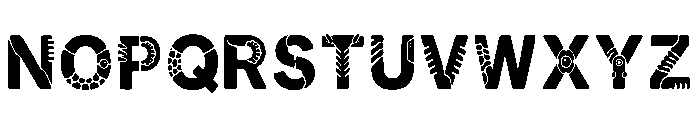 Adler Regular Font UPPERCASE