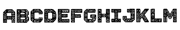 Adlum Regular Font UPPERCASE