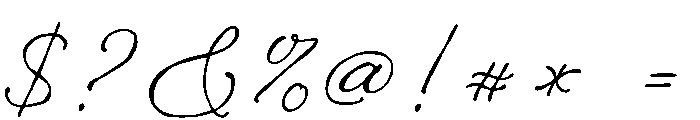 Adora Petite Font OTHER CHARS