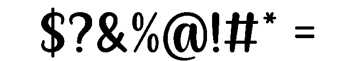 Adorable Woman Font OTHER CHARS