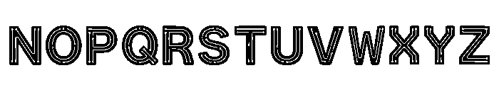 Adria Regular Font LOWERCASE