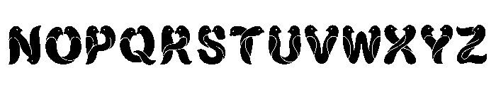 Adric Regular Font LOWERCASE