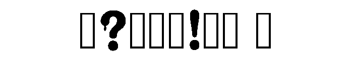 Adrik Regular Font OTHER CHARS