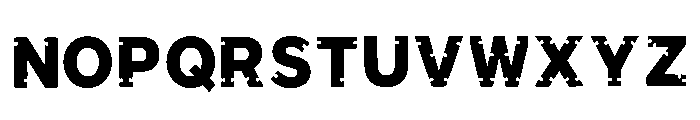Adris Regular Font UPPERCASE